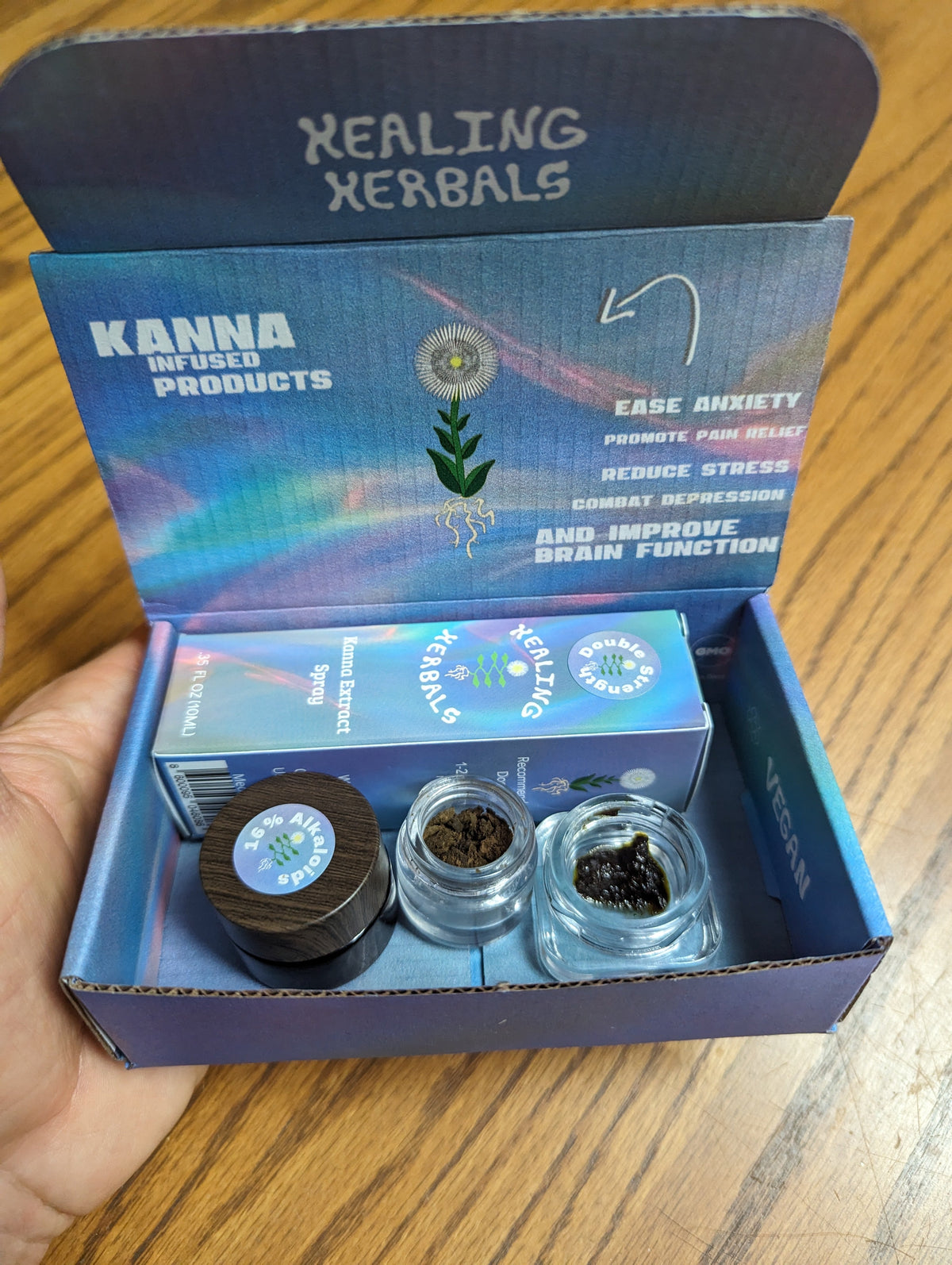 Kanna, from an article on whether kanna can be taken before bed