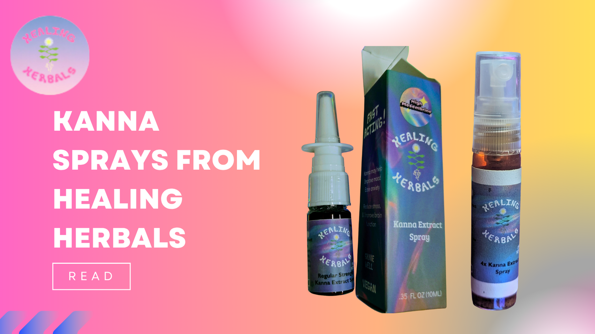 Kanna sprays, from an article on choosing the right kanna spray