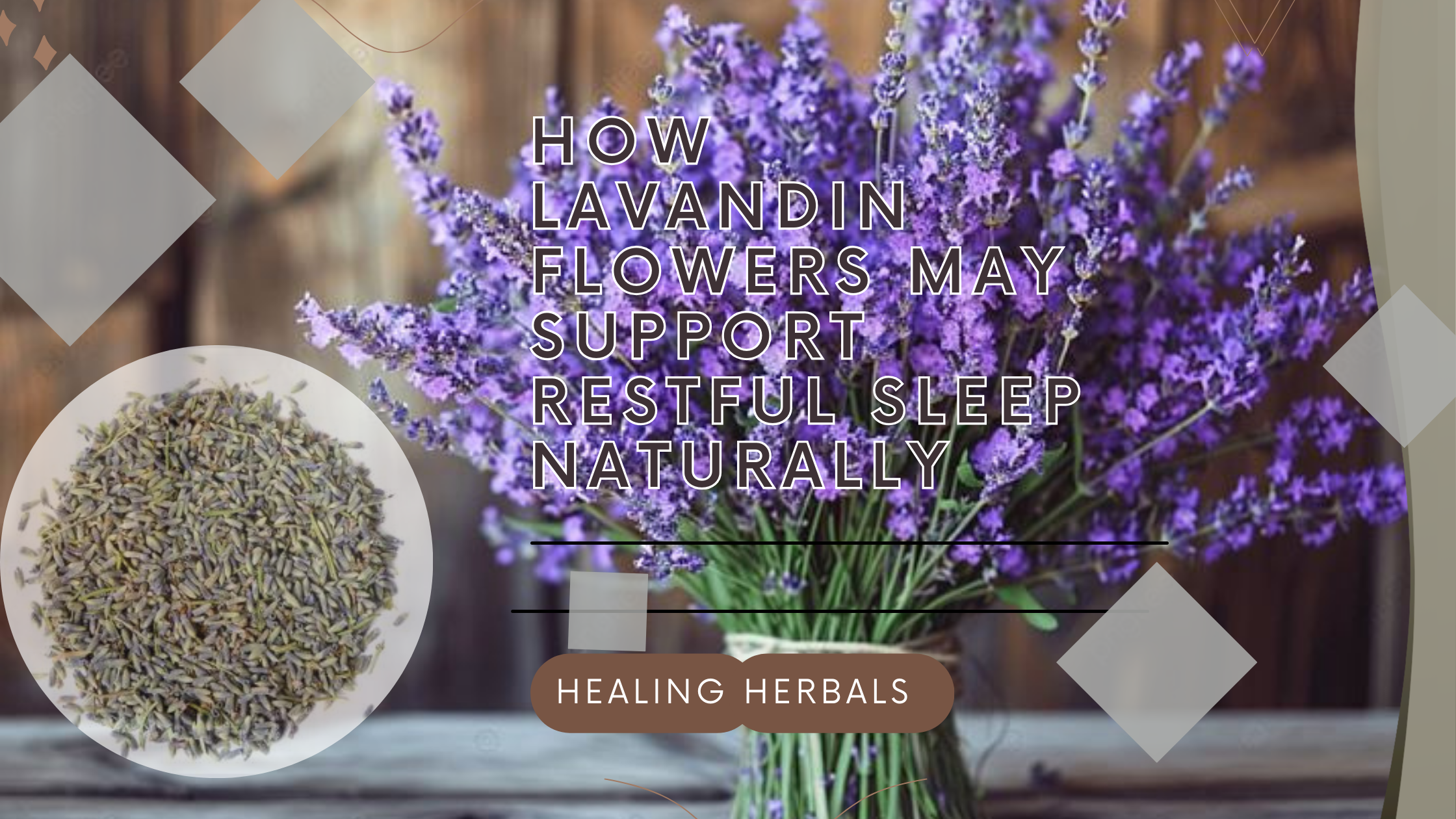 How Lavandin Flowers May Support Restful Sleep Naturally