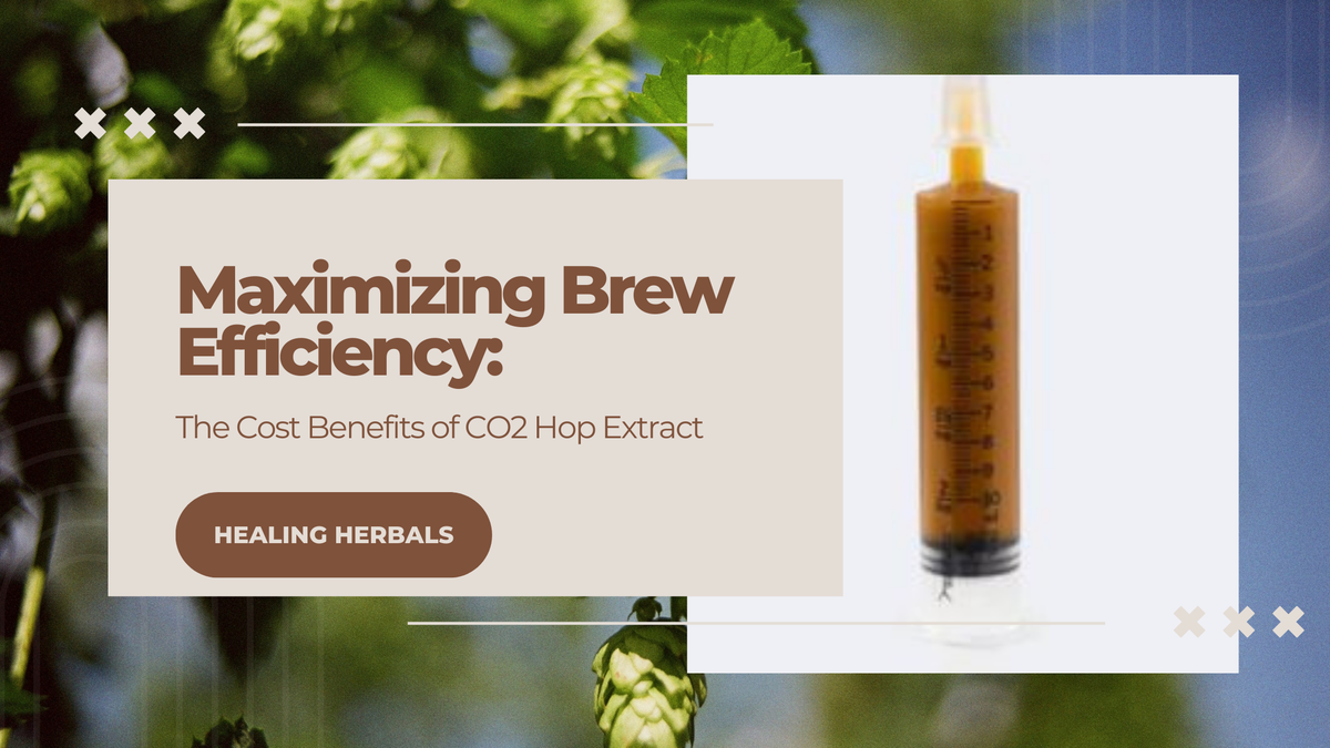 CO2 hop extract, from an article on brew efficiency and cost
