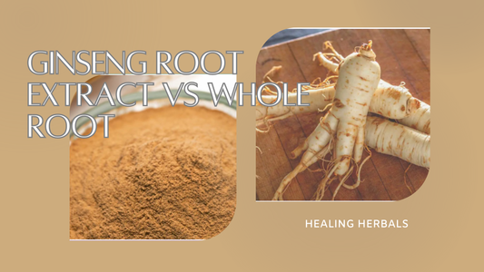 Ginseng Root Extract vs Whole Root: Which one is right for you?