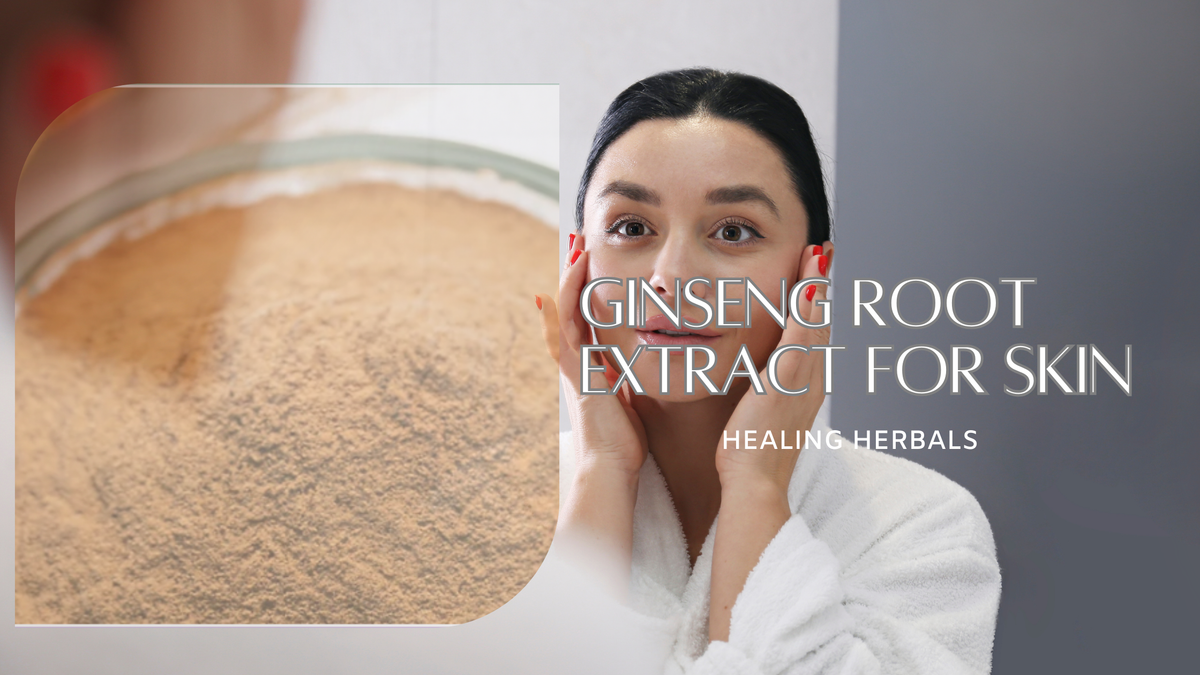 Ginseng root extract, from an article on ginseng for skin