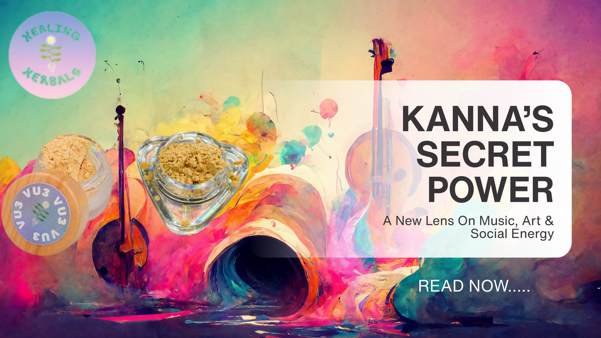 Kanna, from an article on kanna with music, art and social energy