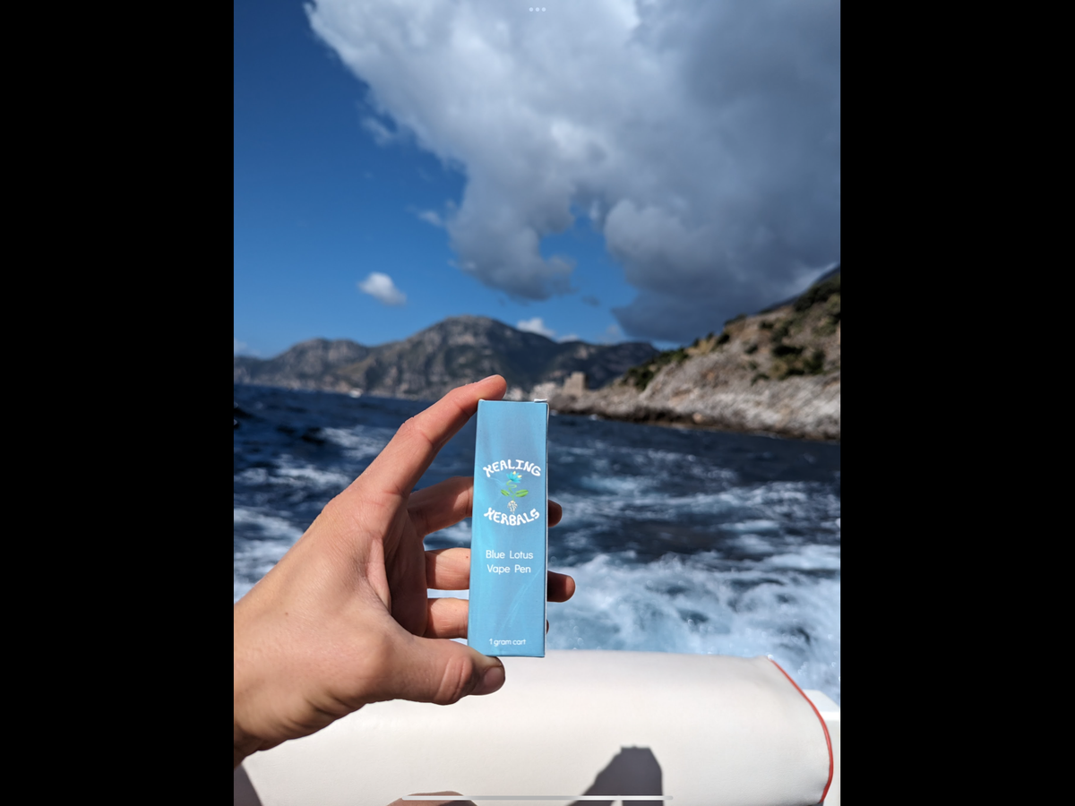 Blue lotus vape, from an article on the benefits and uses of blue lotus