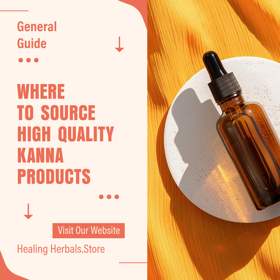Kanna extract, from an article on sourcing high-quality kanna
