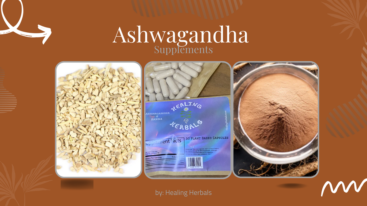 Ashwagandha supplements, from an article for new users