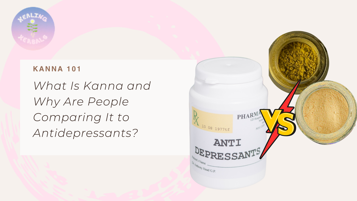 Kanna, from an article on what kanna is and where comparisons come from