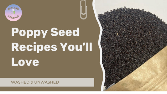 Unique Poppy Seed Recipes You’ll Love – Healing Herbals Picks