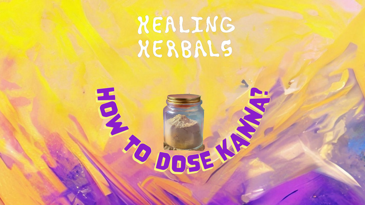 Kanna extract, from a guide to kanna extract dosage