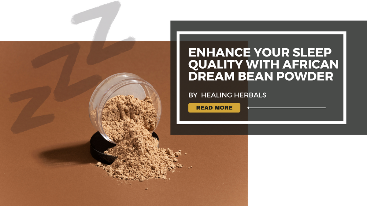 African dream bean powder, from an article on sleep quality