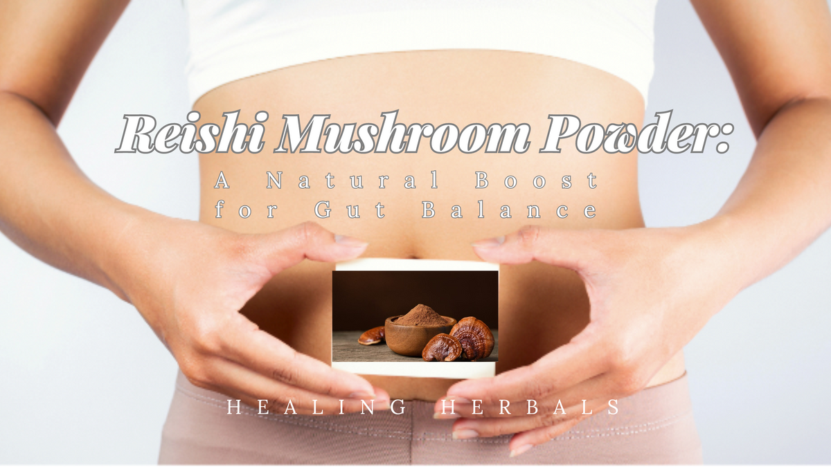 Reishi mushroom powder, from an article on its compounds and common uses