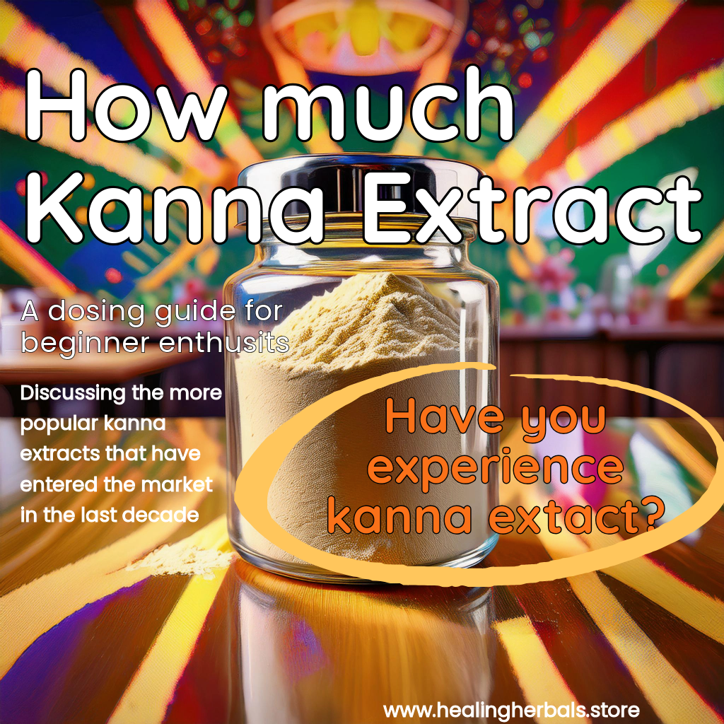 Kanna extract, from an article on how much kanna extract is best for you