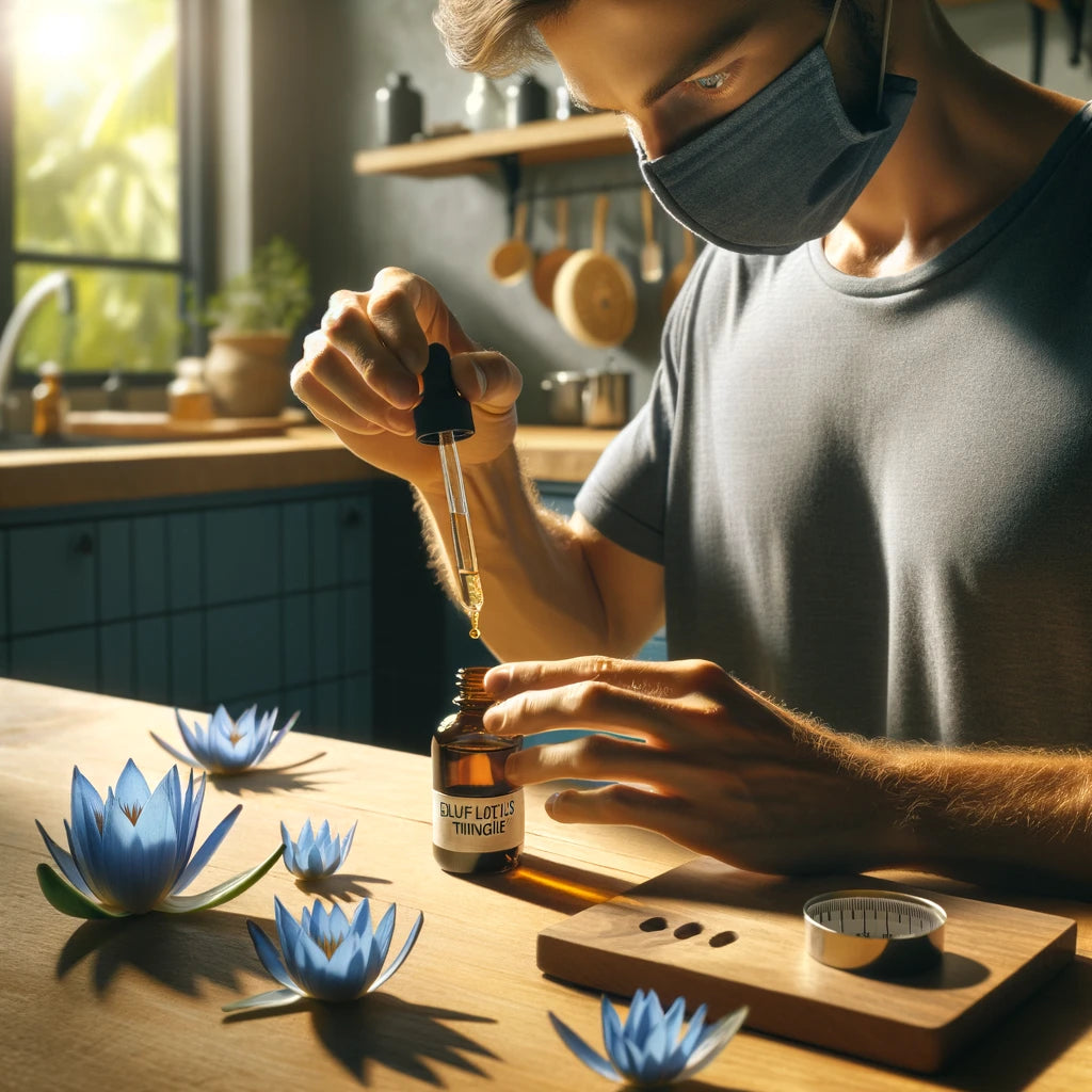 Blue lotus tincture, from an article on optimal blue lotus tincture dosage