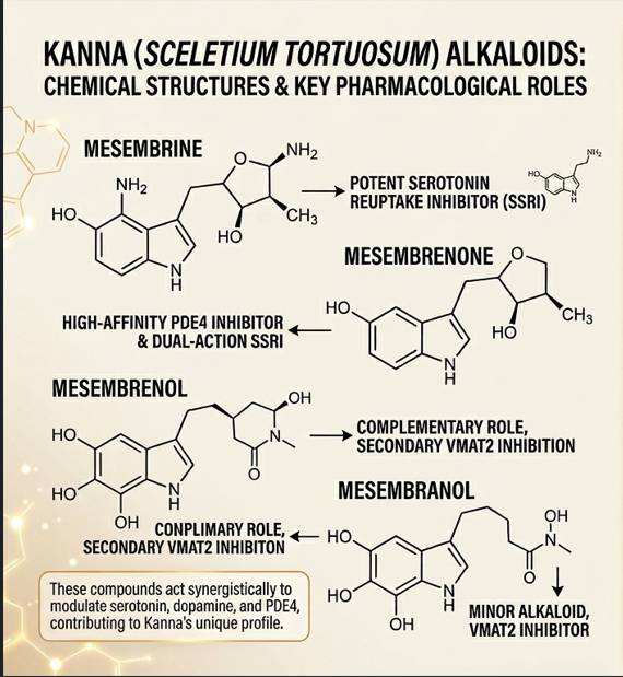 Kanna Extract MT5 BLOOM Total Alkaloid 5%