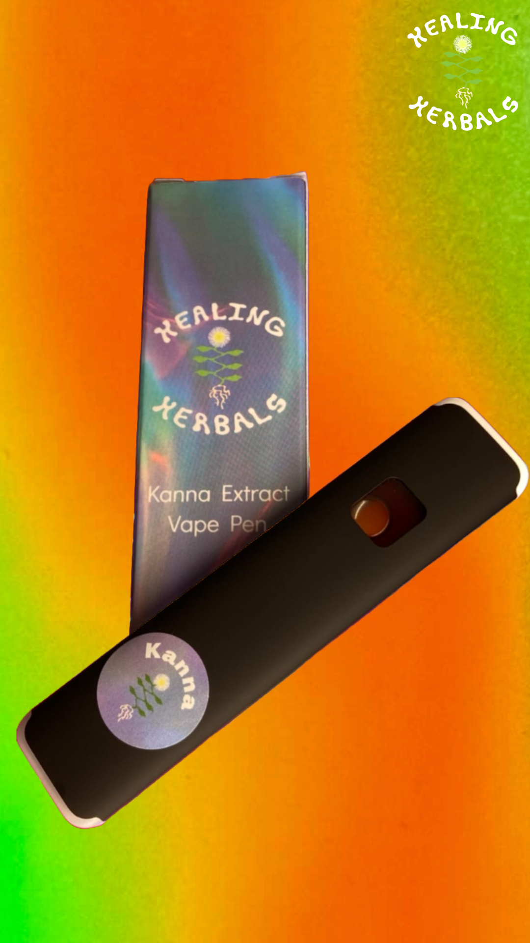 Regular Strength Kanna Vape Disposable By Healing Herbals