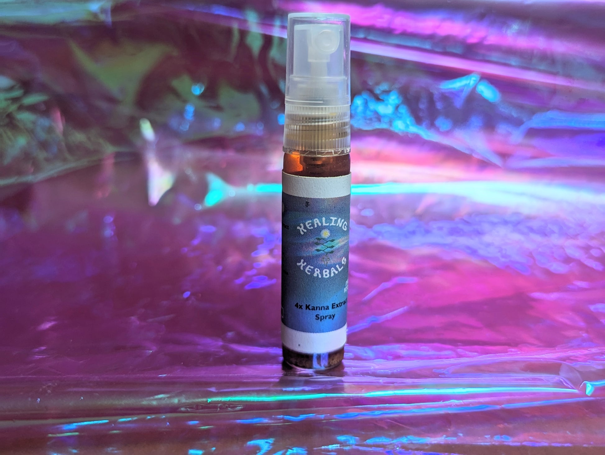 Miniature 4x Kanna Extract Mouth Spray High-Mesembrine By Healing Herbals