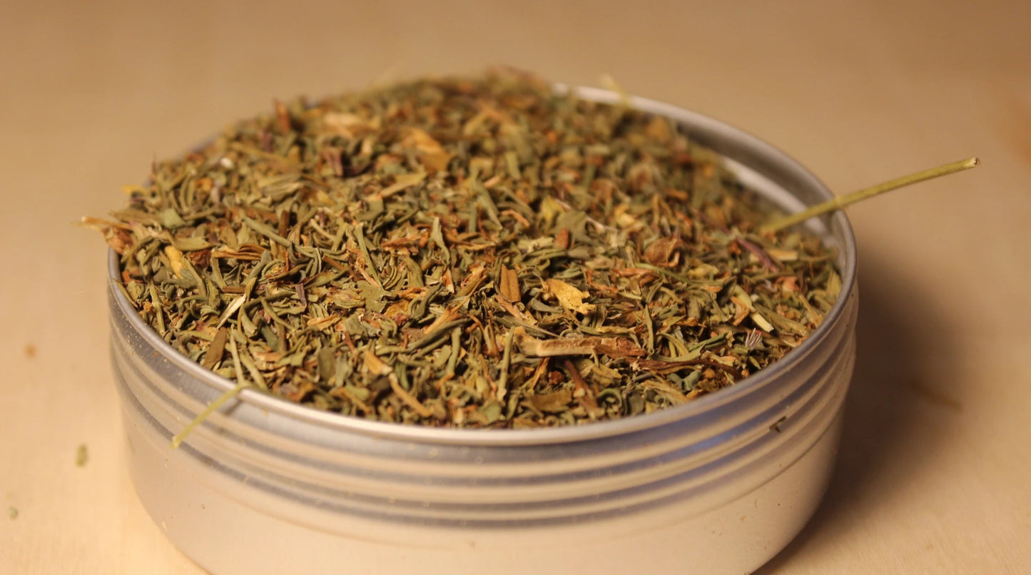 Organic St. Johns Wort Loose Leaf Tea Help Mood Enhancement And Stress Relief By Healing Herbals