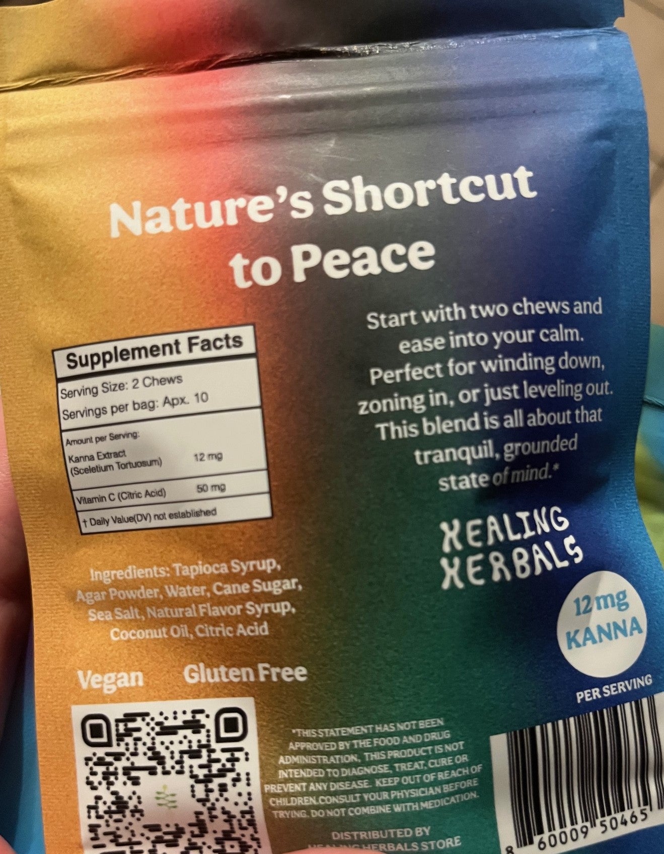 Kanna Gummies Vegan (Sceletium tortuosum)