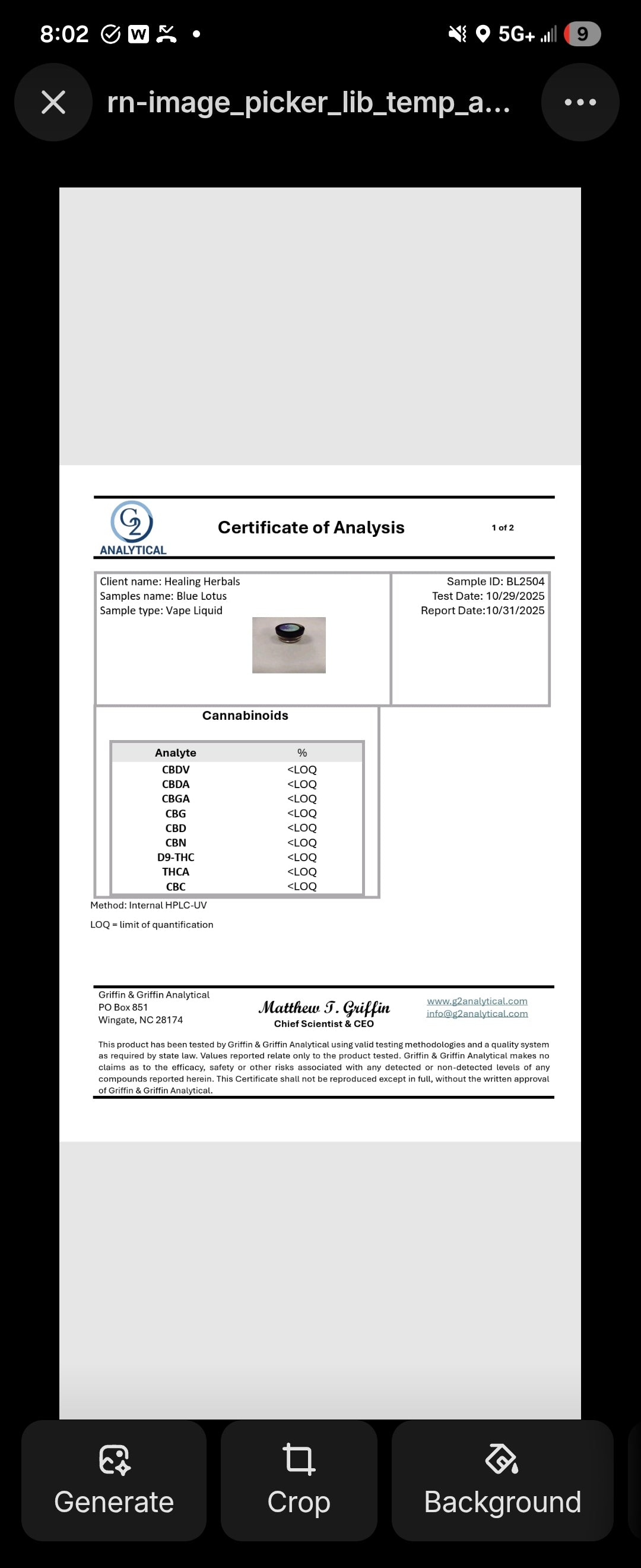 Blue Lotus Disposable Vape Trippi Hippie 8 Gram