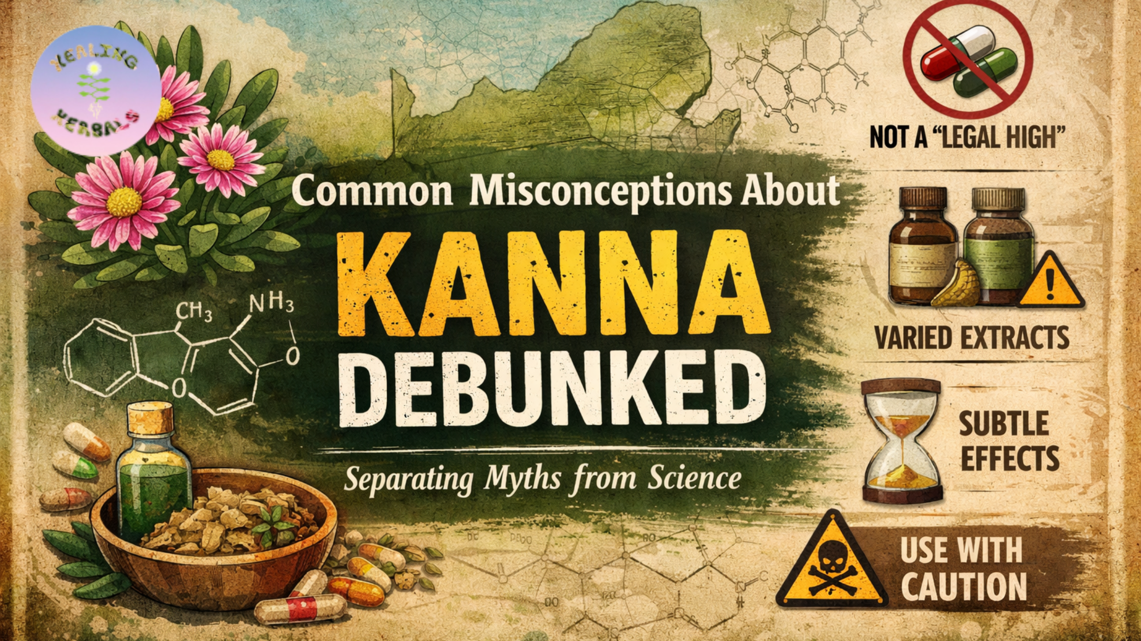 Common Misconceptions About Kanna Debunked: Extracts, Alkaloids & Internet Myths