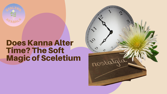 Does Kanna Alter Time? The Soft Magic of Sceletium