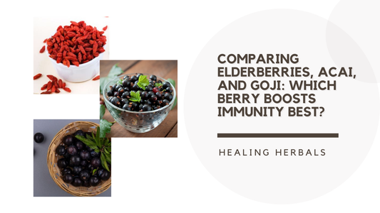 Comparing Elderberries, Acai, and Goji: Which Berry Boosts Immunity Best?
