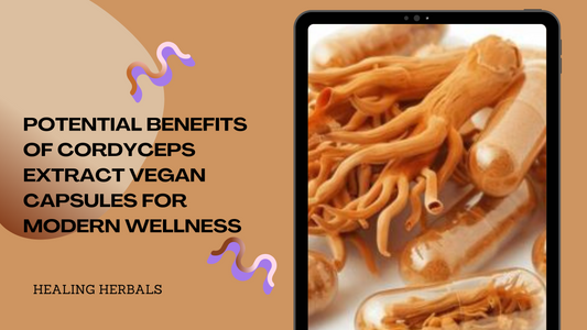 Potential Benefits of Cordyceps Extract Vegan Capsules for Modern Wellness