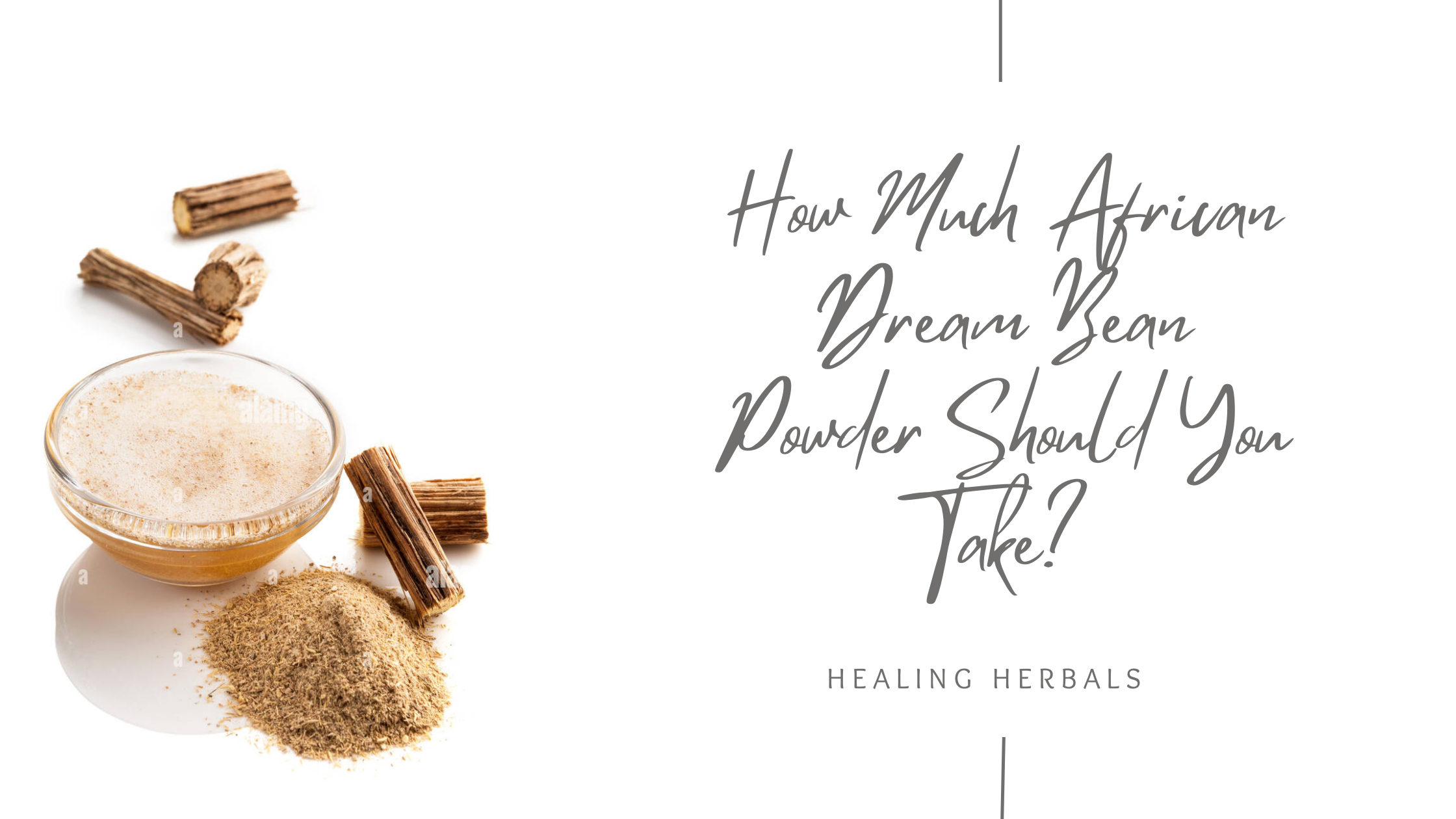 How Much African Dream Bean Powder Should You Take?