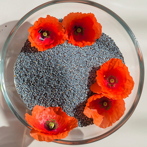 Washed Poppy Seeds