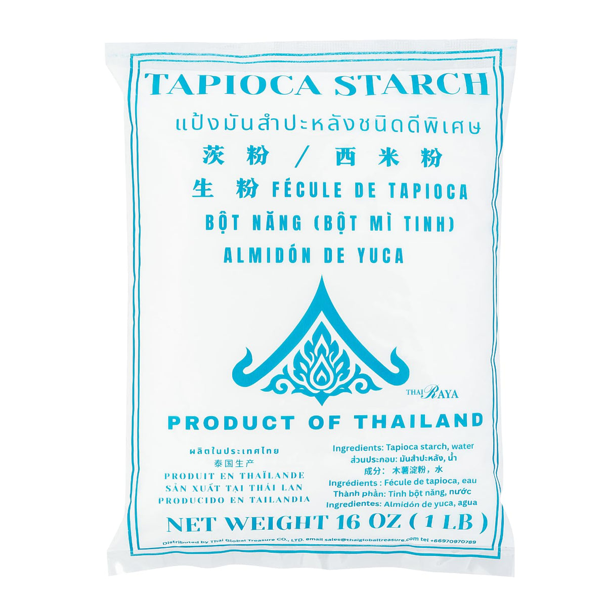 Bag of tapioca starch