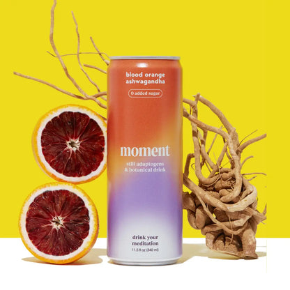 Moment Blood Orange Ashwagandha Botanical Drink Healing Herbals