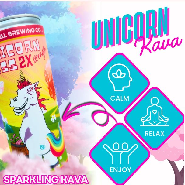 Botanical Brewing Co. Brewer Series Unicorn Piss Kava 2x Strength For Calm, Relax And Enjoy - Healing Herbals Store