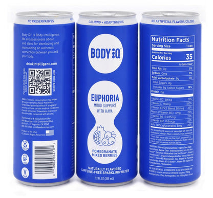 Euphoria Kava Intelligent Sparkling Water