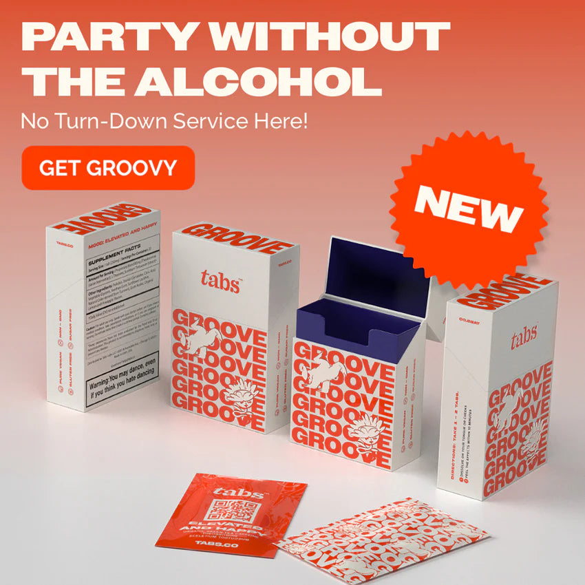 Groove Tab Kanna Extract Dissolvable Breath Strip Healing Herbals