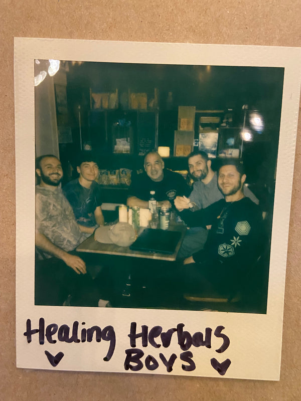 The Healing Herbals boys, the team behind Healing Herbals, Port Jefferson NY