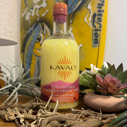 Kavaly Kava Infused Non Alcoholic Spirits 750ML 25.4 FL OZ Healing Herbals