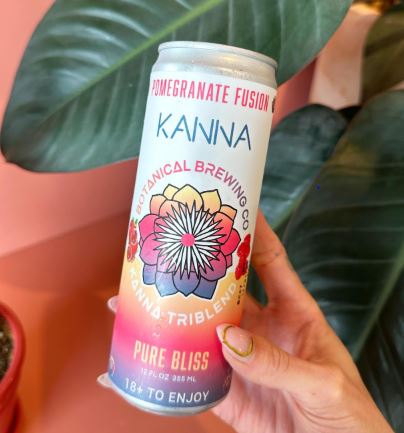 Pomegranate Fusion Botanical Brewing Kanna Triblend Drink Pure Bliss By Healing Herbals