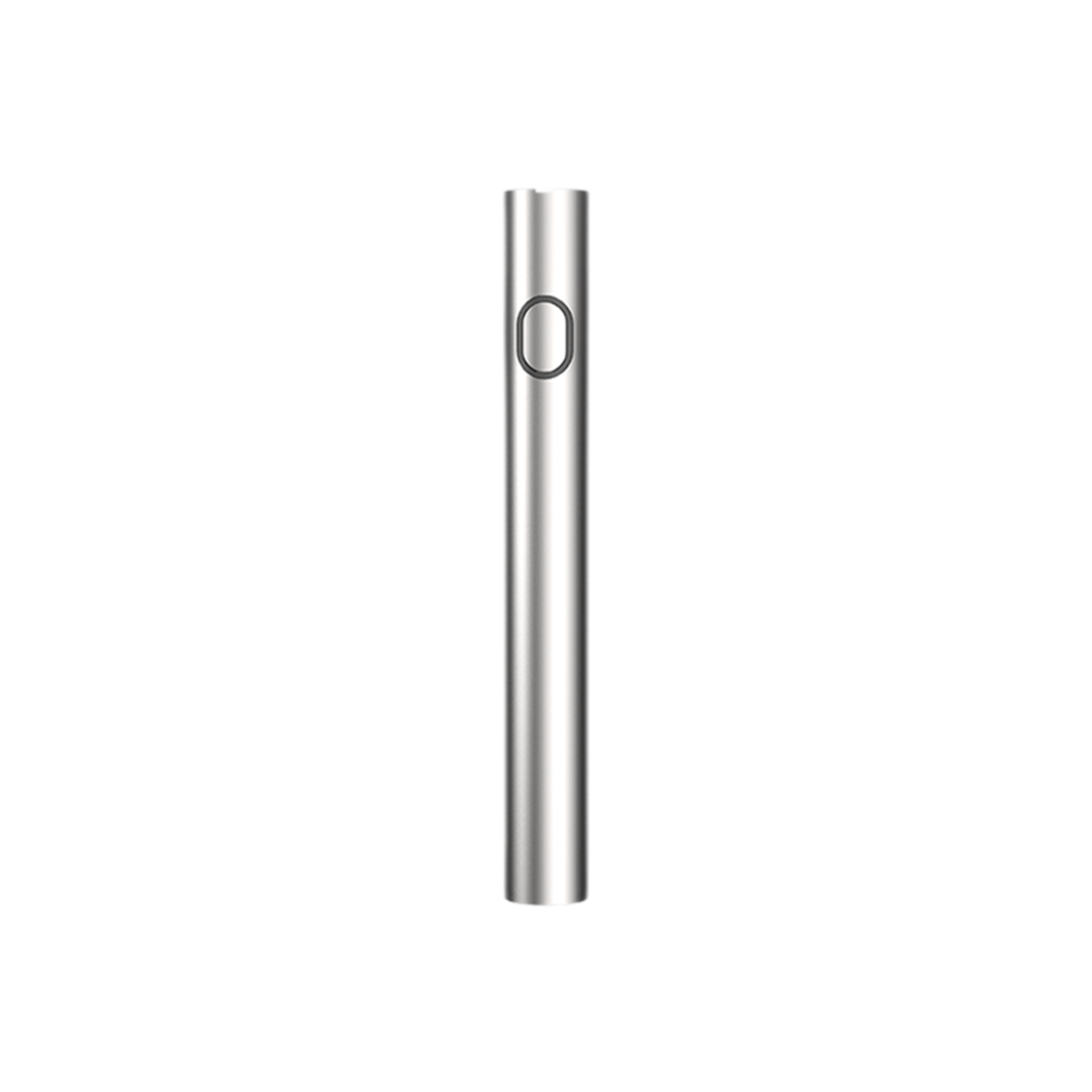 Stainless steel 510 thread pen battery, button activated, USB-C charging