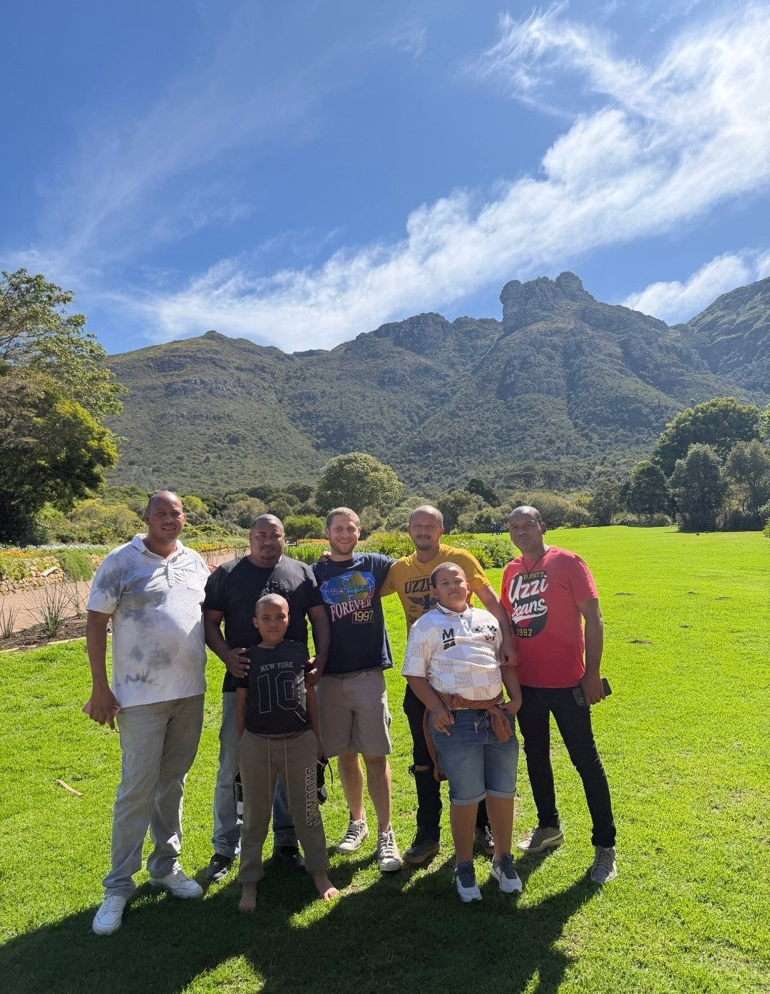 The Healing Herbals farm crew in South Africa